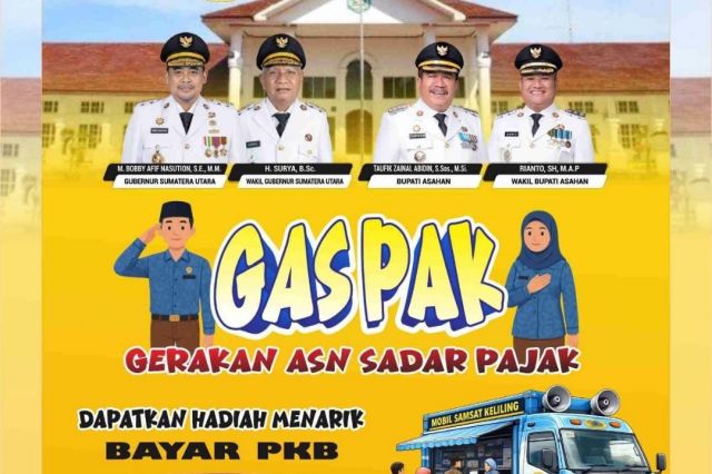 ASN TAAT, PEMBANGUNAN DAERAH MAKIN PESAT!